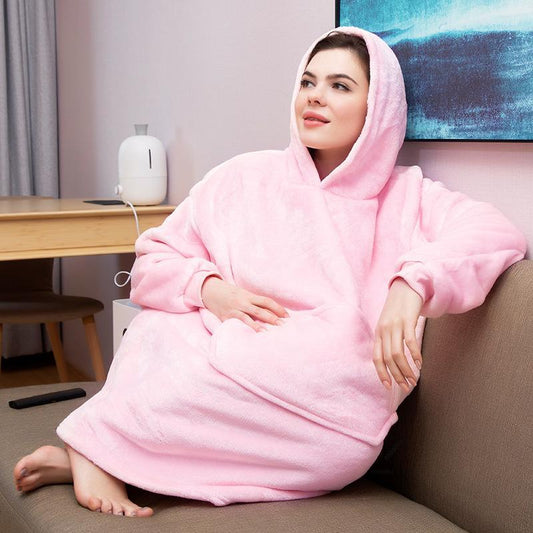 Snuggly Oversized Blanket Hoodie