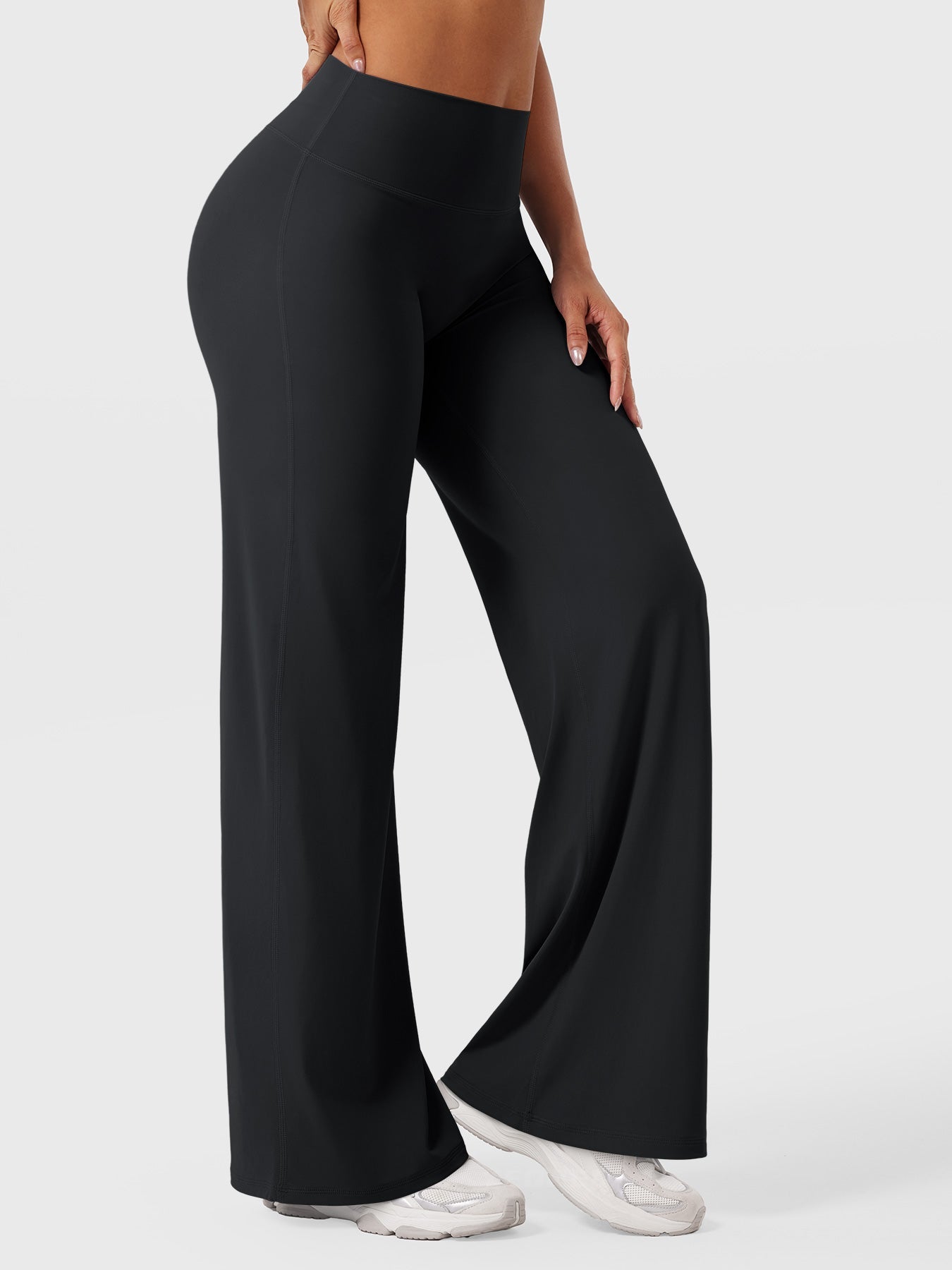 Sculpting High-Rise Straight-Leg Pants